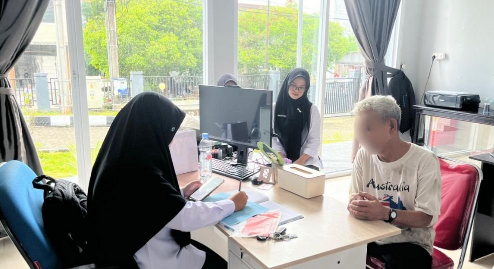 Awal Tahun, Bapas Tanjungpandan Disambut Antusias Klien Wajib Lapor